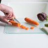 Tabla de cocina de cristal templado, pequeña - Pebbly