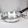 Sartén de acero inoxidable, sin mango, combi, 20 cm - Lacor