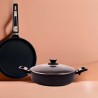 Sartén antiadherente para vitrocerámica y gas 32 cm - SKK
