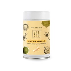 Té Matcha vainilla, ecológico, 80 g - Matcha & Co