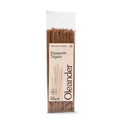 Espaguetis integrales de arroz integral, amaranto y quinoa Real, 250 g - Oleander