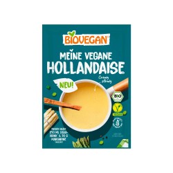 Salsa holandesa vegana y ecológica sin gluten - Biovegan