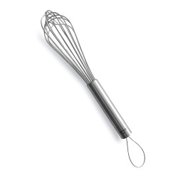 Batidor de varillas de acero inoxidable con punta redondeada, 30 cm - Lacor