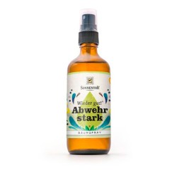 Ambientador natural con aceites esenciales, ecológico, "Fuertes defensas" - Sonnentor