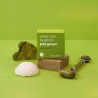 Pack rodillo masajeador facial+Gua Sha de jade verde - Zen Arome