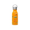 Botella térmica acero inoxidable para niños, playa, amarilla, 350 ml - Qwetch