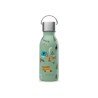 Botella térmica acero inoxidable para niños, camping, verde, 350 ml - Qwetch
