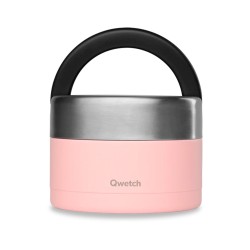 Fiambrera térmica Qwetch acero inoxidable, rosa, 850 ml - Qwetch