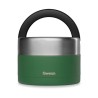 Fiambrera térmica  acero inoxidable, verde, 850 ml - Qwetch