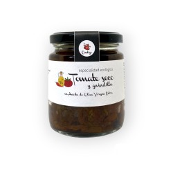 Tomate seco ecológico en aceite de oliva virgen extra y guindilla - Contigo