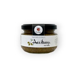 Tapenade de aceitunas verdes y alcaparrones, ecológico - Contigo