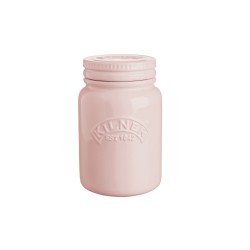 Tarro de cerámica gres rosa, 600 ml - Kilner