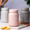 Tarro de cerámica gres gris, 600 ml - Kilner
