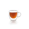 Pack 2 tazas de cristal doble pared, 150 ml - Ibili