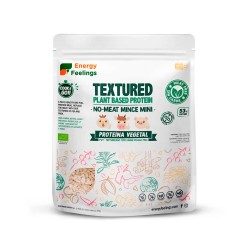 Proteína vegetal tipo carne picada fina, ecológica, texturizada - Energy Feelings