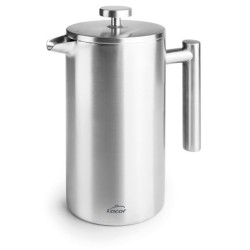 Cafetera francesa de acero inoxidable, 1000 ml - Lacor