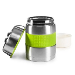 Fiambrera térmica de acero inoxidable, 750 ml - Ibili