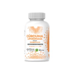 Cúrcuma liposomada + probióticos + pimienta, en cápsulas - OFM