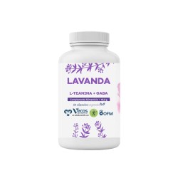 Lavanda + L-teanina+ GABA, en cápsulas - OFM