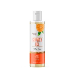 Gel de ducha ecológico, energizante, citronela y may chang, cítrico - Wooden Spoon