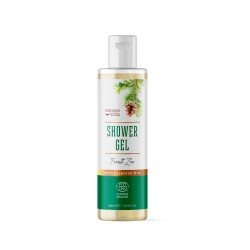 Gel de ducha ecológico, purificante, mezcla de aceites, bosque - Wooden Spoon