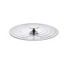 Tapa de acero inoxidable con salida de vapor para 26, 28 cm - De Buyer