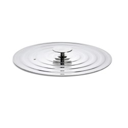 Tapa de acero inoxidable con salida de vapor para 30, 32 cm - De Buyer