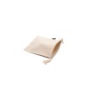 Bolsa impermeable porta alimentos de algodón orgánico y látex natural, pequeña - Fair Squared