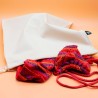Bolsa impermeable porta alimentos de algodón orgánico y látex natural, pequeña - Fair Squared