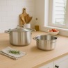 Olla de acero inoxidable, Prim Appety, 24 cm - De Buyer