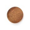 Plato llano de madera de coco - Packawin