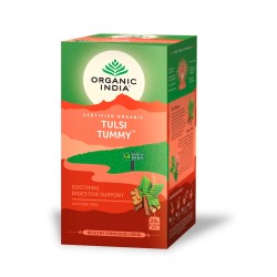 Infusión ayurvédica, ecológica, Tulsi "Tummy" - Organic India