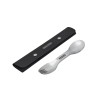 Juego de 4 tenedores cuchara de acero inoxidable - Black & Blum
