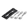 Juego de 4 tenedores cuchara de acero inoxidable - Black & Blum