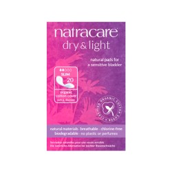 Compresas de algodón orgánico, ecológicas, sin alas, para pérdidas de orina - Natracare
