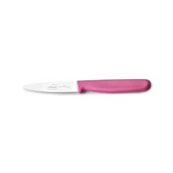 Cuchillo liso de acero inoxidable, rosa, 9 cm - Lacor
