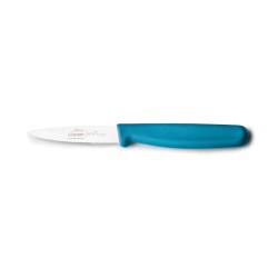 Cuchillo dentado de acero inoxidable, azul, 10 cm - Lacor