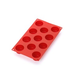 Molde para mini muffins de silicona platino - Lekue