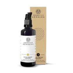 Crema facial hidratante, piel grasa y acné, con CBD, ecológica - Herbera Biocosmética