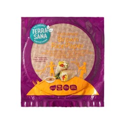 Papel de arroz integral para rollitos, ecológico - Terrasana