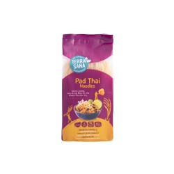 Fideos pad thai de arroz integral, ecológicos, 250 g - Terrasana
