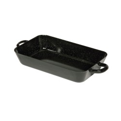 Bandeja de acero esmaltada para horno con asas, 1,7 litros - Riess