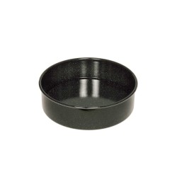 Molde redondo desmontable de acero esmaltado, 24 cm - Riess