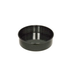 Molde redondo desmontable de acero esmaltado, 20 cm - Riess