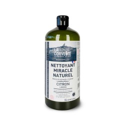 Limpiador multiusos ecológico de Marsella y limón, 1 litro - La Corvette