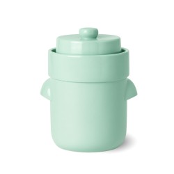Frasco de fermentación de cerámica, verde, 5 litros - Schmitt