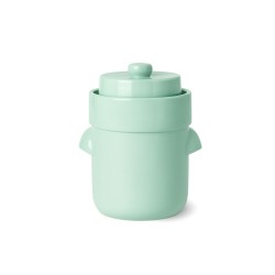 Frasco de fermentación de cerámica, verde, 2 litros - Schmitt