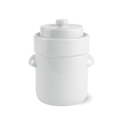 Frasco de fermentación de cerámica, blanco, 5 litros -Schmitt