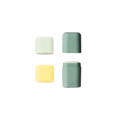 Pack 2 desodorantes sólidos ecológicos +aplicador reutilizable para desodorante, verde - La saponaria