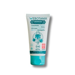 Cremigel calmante y reparador muscular ecológico con CBD - Webotanix